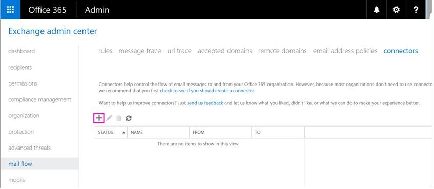 Important notice for Office 365 email customers who have configured connectors1